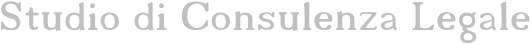 Studio di Consulenza Legale